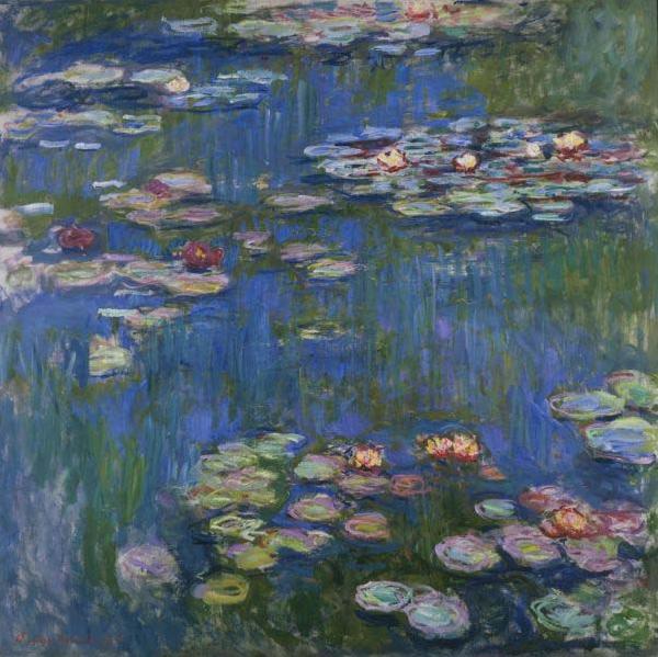 Claude Monet Water Lilies, 1916